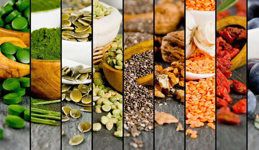 Foto de los superalimentos más conocidos