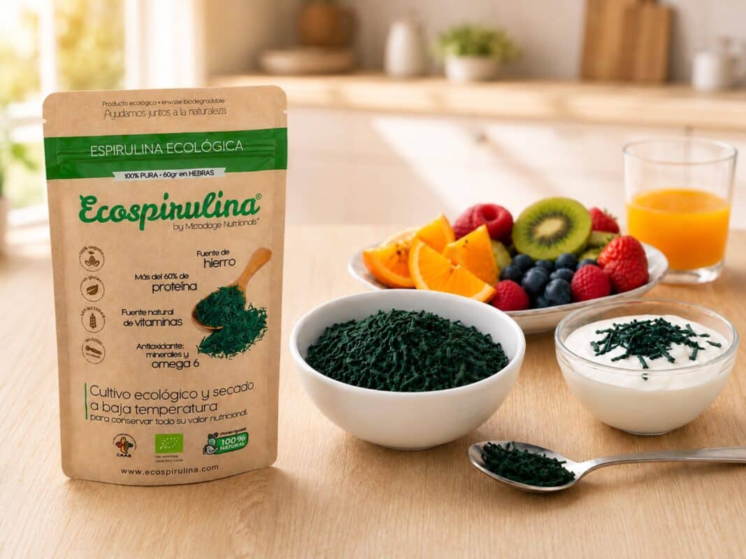 cómo tomar espirulina ecológica